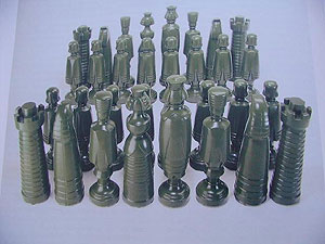 Straßen-Schachspiel