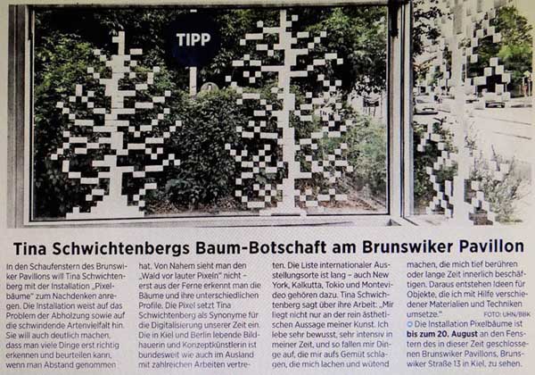 Brunswiker Pavillion Installation Artikel